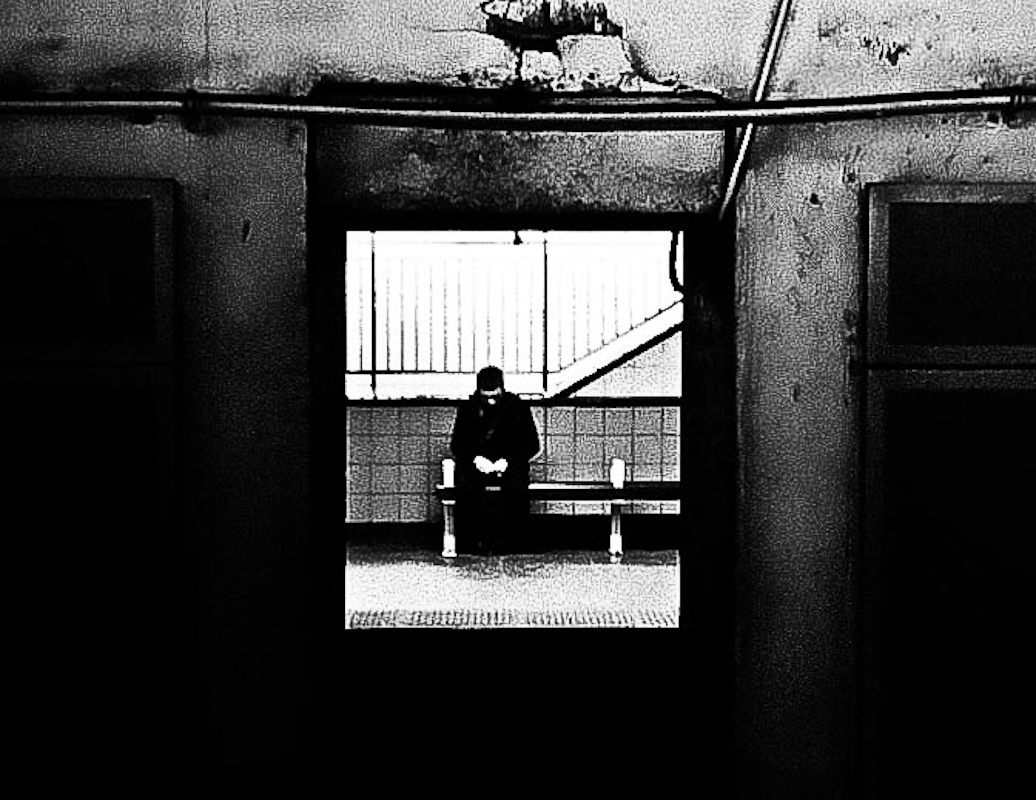 cracked viewfinder man